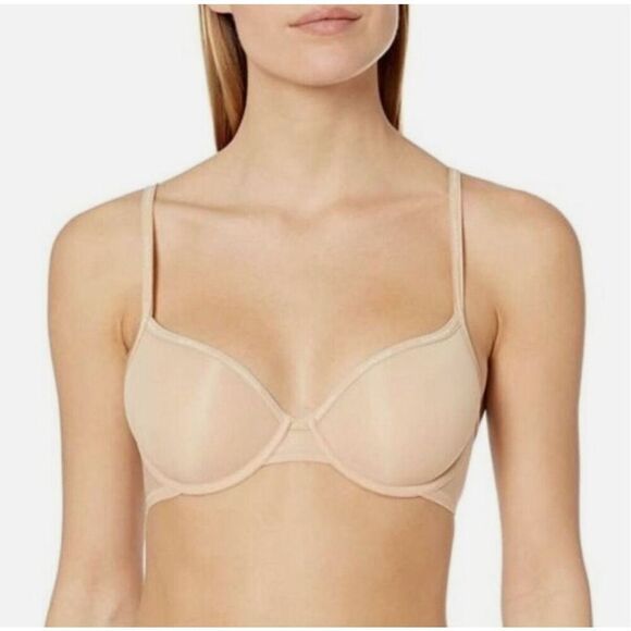 Calvin Klein NWT size 32A sheer unlined demi bra - Picture 2 of 8